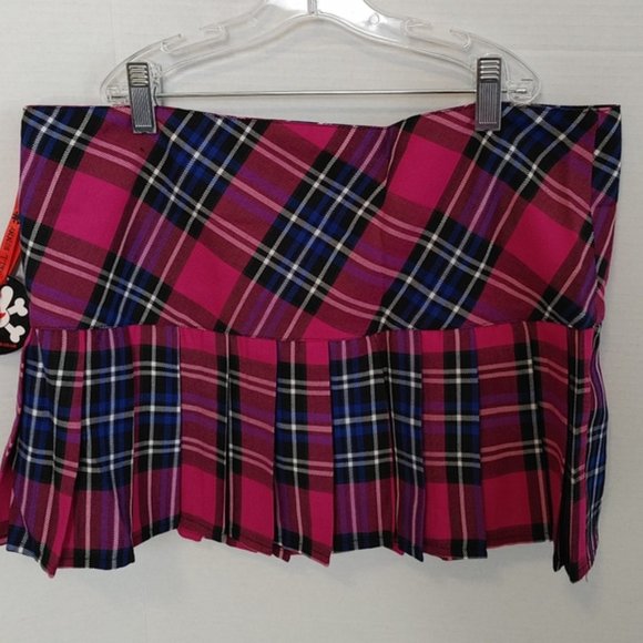 Hell Bunny - CHELSY MINI SKIRT Size Large - Picture 5 of 6